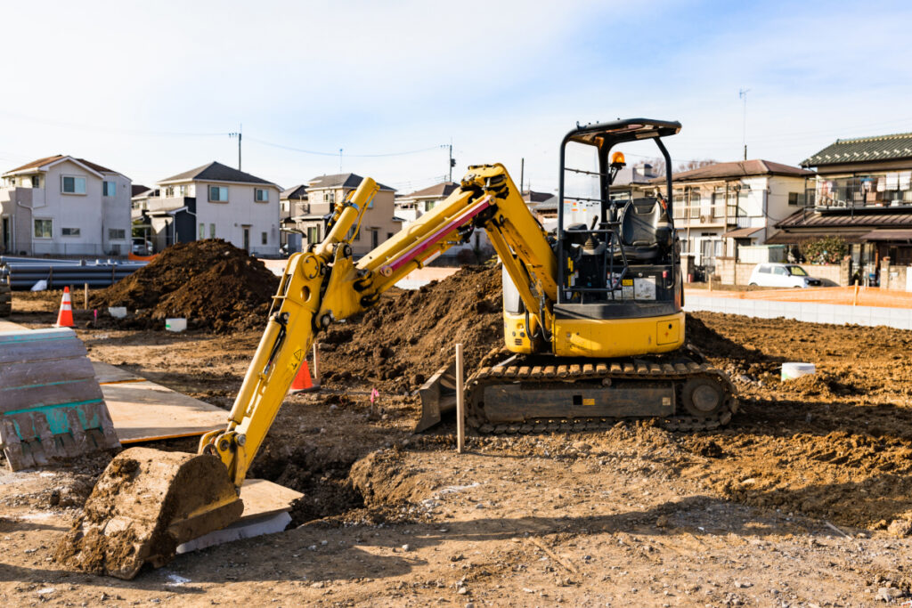画像：宅地造成・土木一式工事